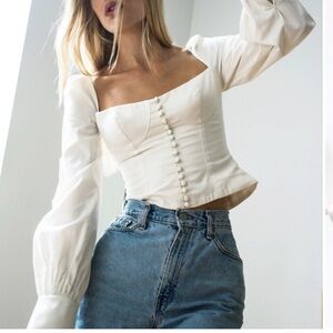 ORSEUND IRIS Victorian blouse